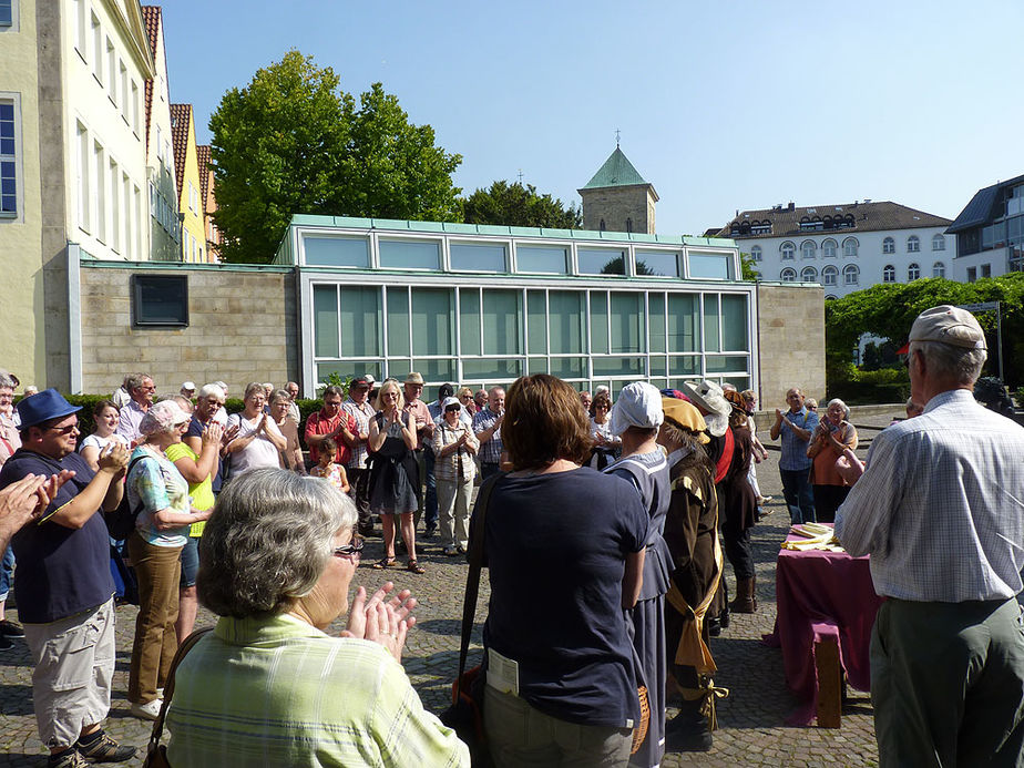 Sankt Crescentius on Tour in Osnabrück (Foto: Karl-Franz Thiede)